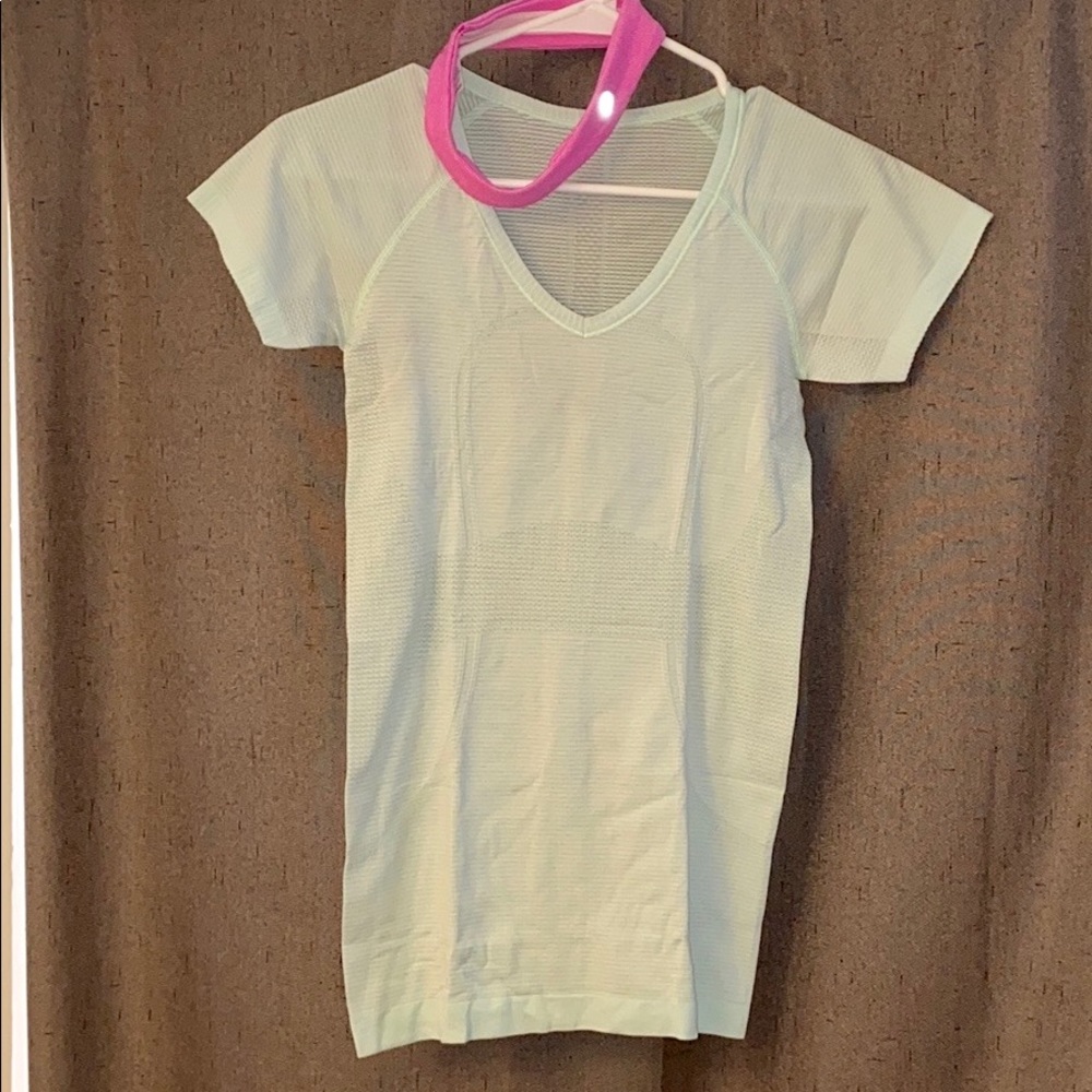 Lululemon Headband and Swiftly Tee
